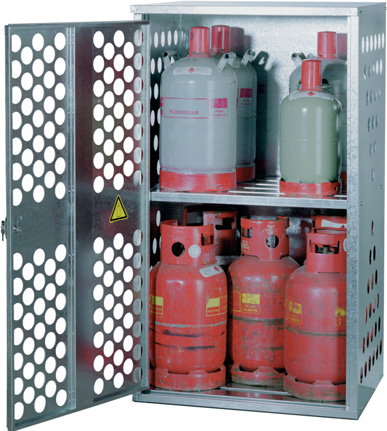 Gasflessenkast voor propaangasflessen model LG.2845