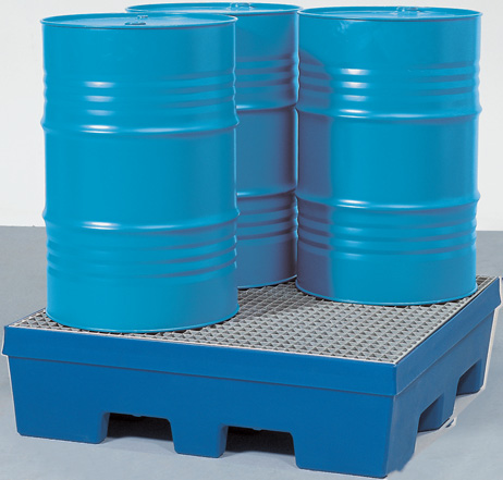 G. milieupallets (opvangcapaciteit 225 l) V* 4 vaten