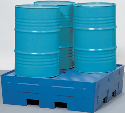 M. milieupallets (opvangcapaciteit 220 l + 440 l) V* 4 vaten