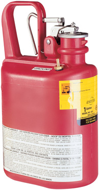 B. veiligheidskannen - polyethyleen