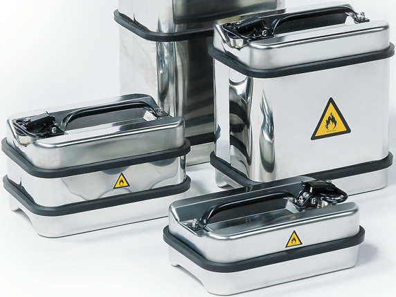 I. veiligheidskannen - roestvast staal