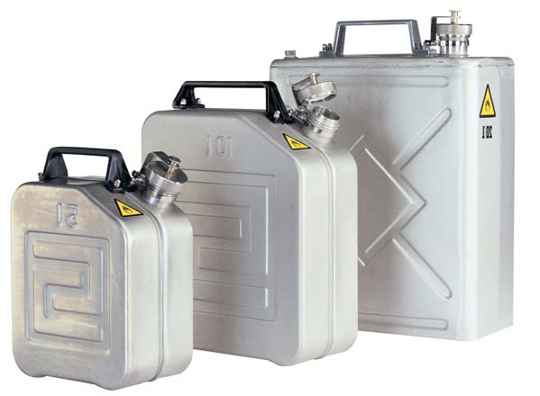 F. doseer- en transportjerrycans - roestvast staal -  ADR