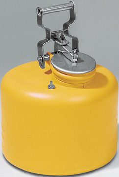 C. verzamel- veiligheidskannen- staal/polyethyleen