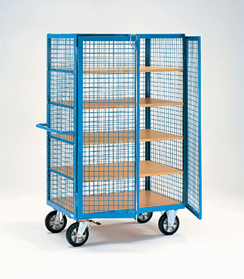 Etagewagen 750 kg met gaaswand