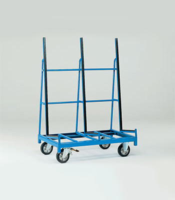 Glas- en platenwagens