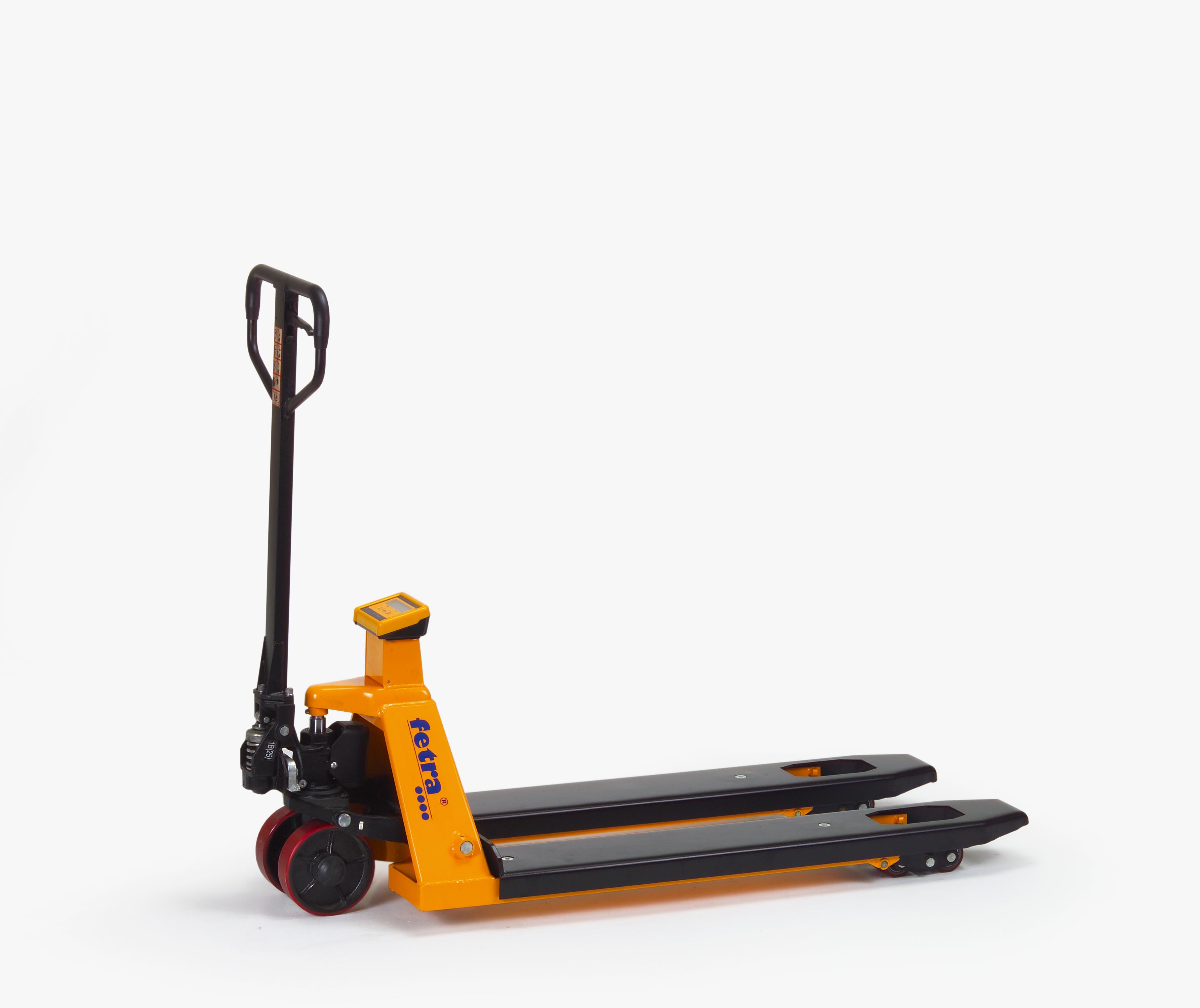 Fetra handpallettruck met weegschaal
