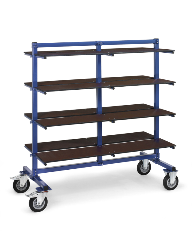 Legborden voor de draagarmwagens