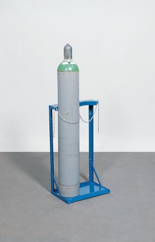 Gasflessenstandaard, verzinkt