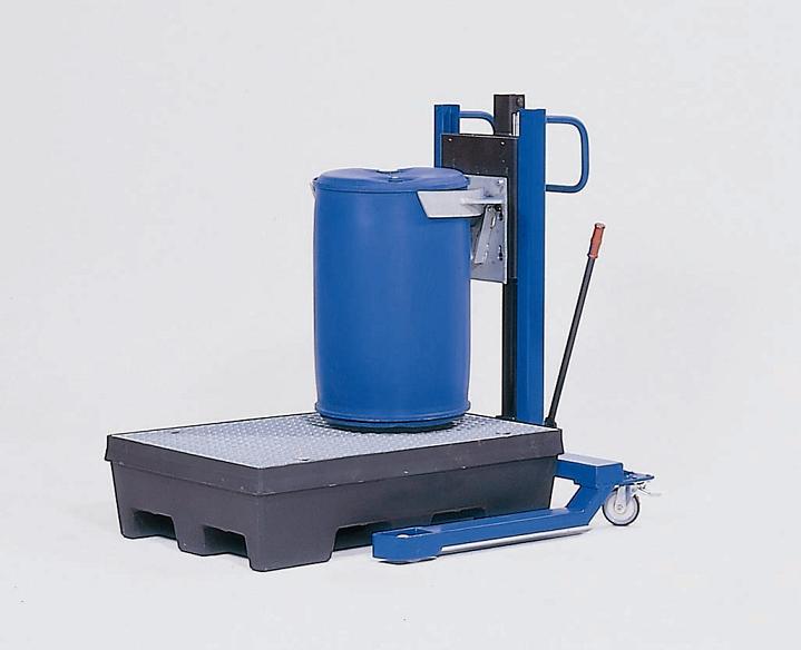 C. Servolifter met automatische vatenklem