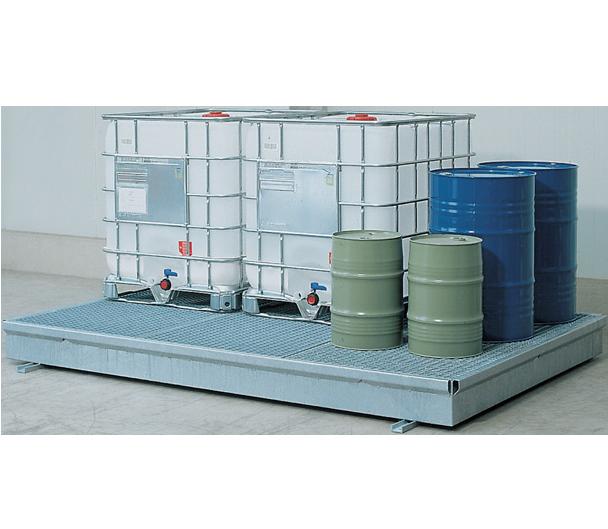 Opvangbakken met 1000L opvangcapaciteit