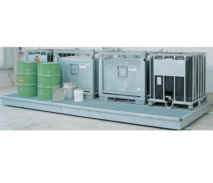 Opvangbakken met 1300L opvangcapaciteit