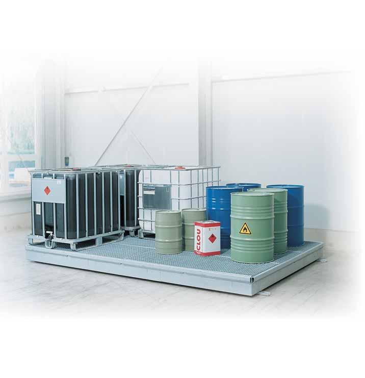 Opvangbakken 1350L opvangcapaciteit