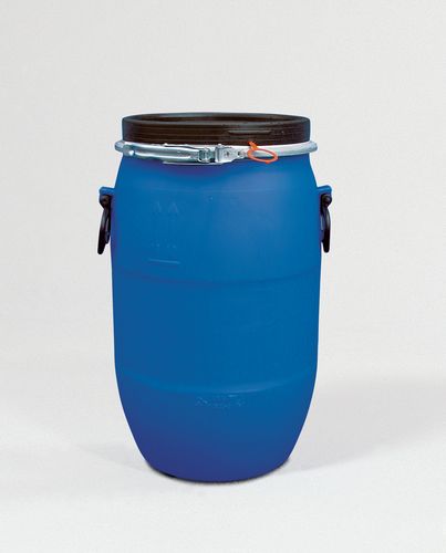 B. Dekselvaten met klemring en spansluiting