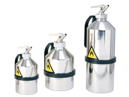 G. doseer- en transportkannen - roestvast staal - Niet ADR