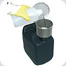 C2. Verzamelkan uit antistatisch poltethyleen