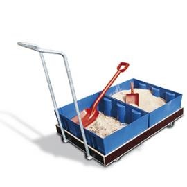 Strooigoedbakken van polyethyleen