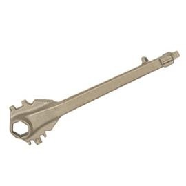 J. Vatensleutel van brons.