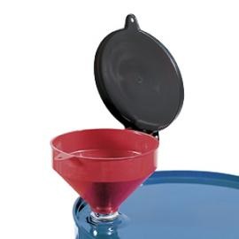 Q. Afsluitbare vatentrechter van polyethyleen