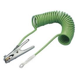 M. Aardingskabel met 1 krokodillenklem en 1 schroefoog