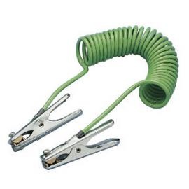 N. Aardingskabel met 2 krokodillenklemmen.