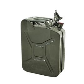 T. Veiligheidsjerrycan van staal met 20 liter inhoud