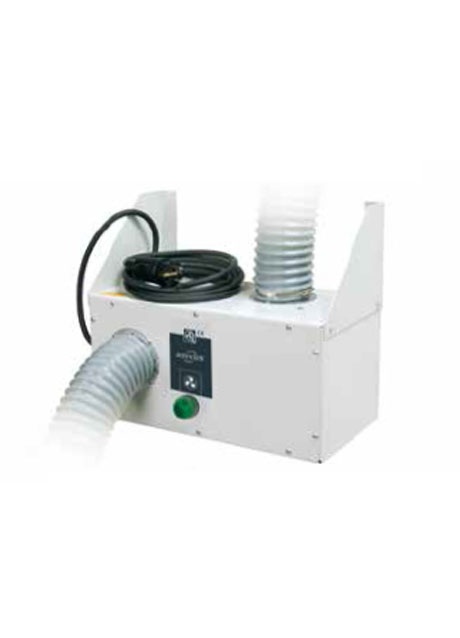 Ventilatie-unit voor bevestiging op de muur zonder flowbewaking