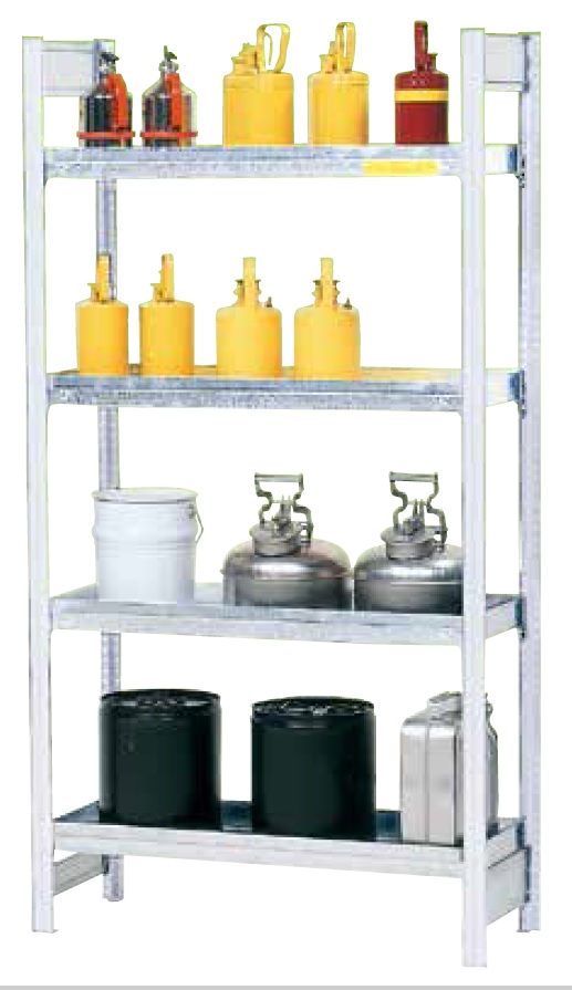 Stellingen voor gevaarlijke stoffen