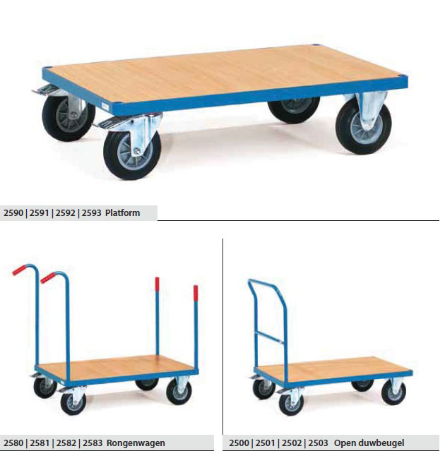 Fetra Platformwagens | Rongenwagen