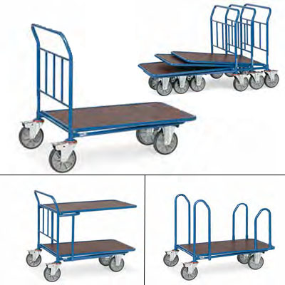 Fetra C+C wagens met multiplex laadvlak