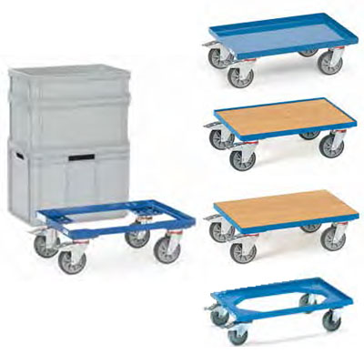 Fetra rolplateaus voor eurobakken 