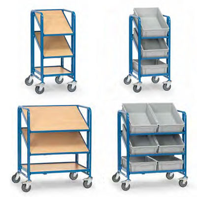 Fetra etagewagens voor eurobakken