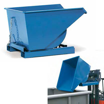 Fetra afvalbak kantelbaar