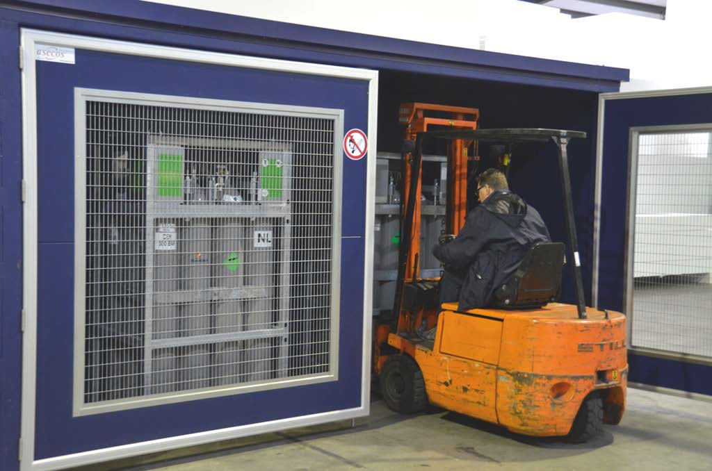 BGU 4600 brandwerende gasflessenberging