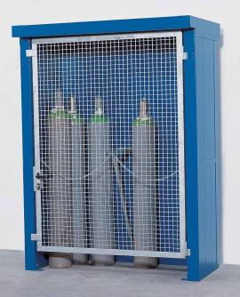 Gasflessenbergingen voor buiten