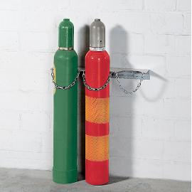 Gasflessenhouder van verzinkt staal (&Oslash; 140 mm)