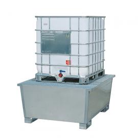 Opvangbakken van staal